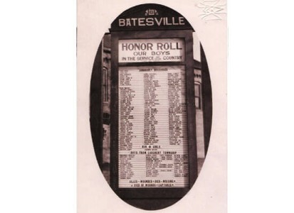 WWI Honor Roll of Servicemen WWI Honor Roll of Servicemen
